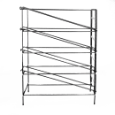 Dispense-Rite WR-CT-4 Cup Dispenser, Rack, (4) Compartment, All Cup Types thumbnail 3