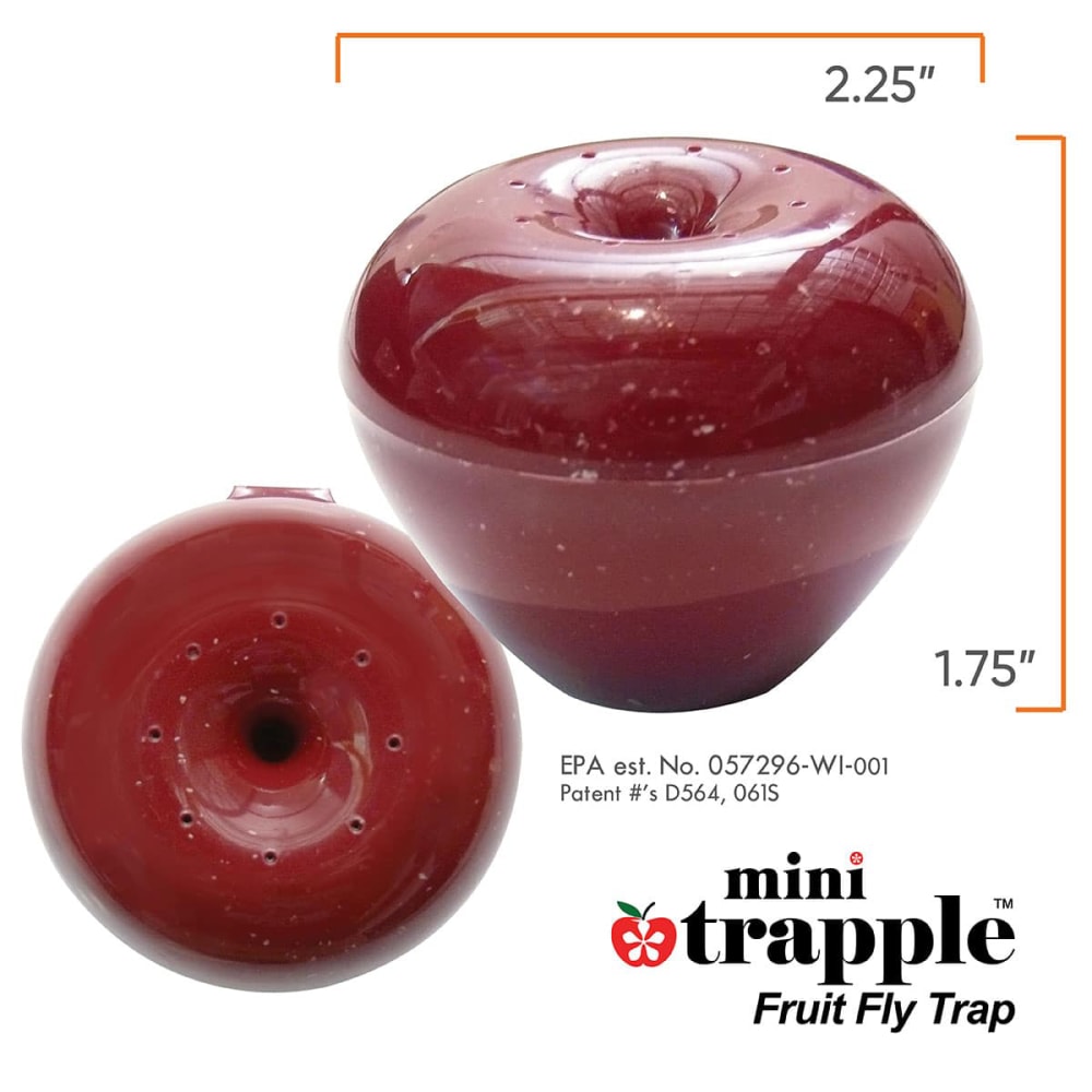 Gardner TR-02-12M Mini Trapple Fruit Fly Trap, Non Toxic