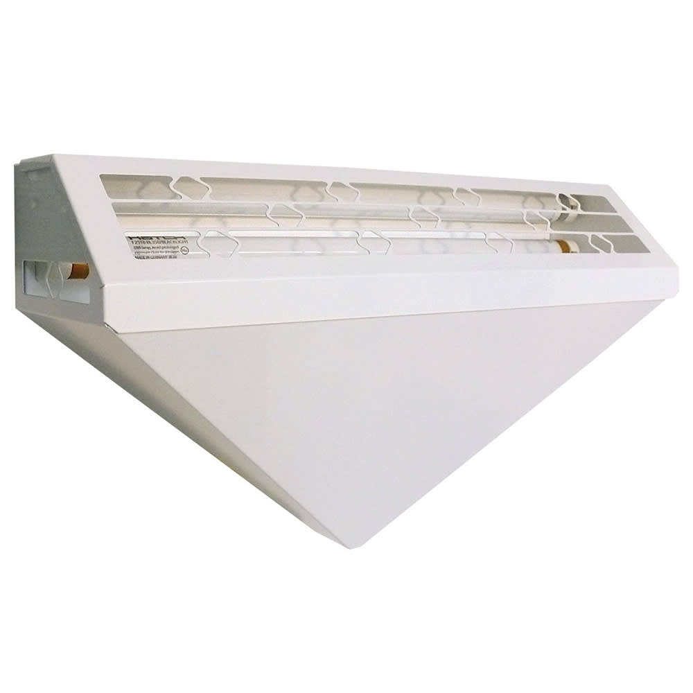 Gardner WS-95 WHT Wall Mount Decorate Insect Light Trap w/ Glueboard - 1800 sq ft Range, White