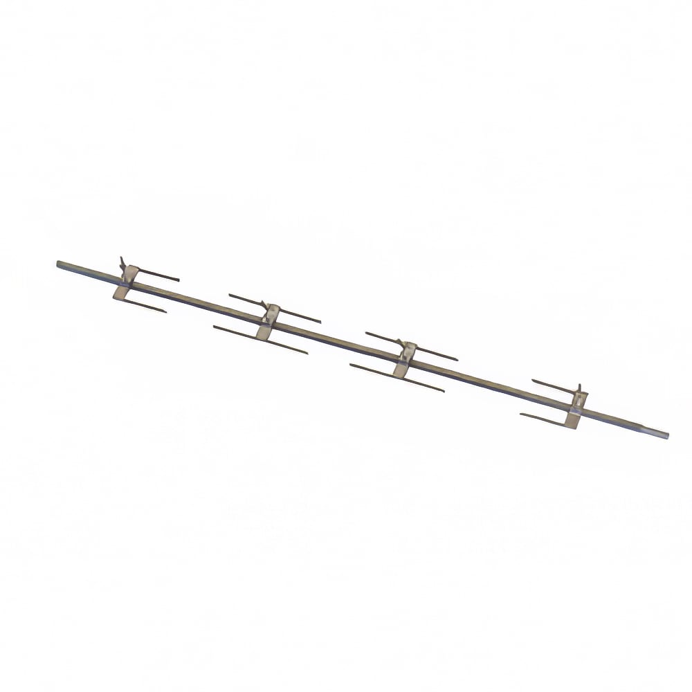 Rotisol USA BP1160 Traditional Chicken Spit w/ (2) Double & (2) Single Prongs for FlamBoyant 1160 Rotisseries