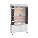 Rotisol USA FF1175-6G-SS Gas 6 Spit Commercial Rotisserie w/ 30 Bird Capacity, Liquid Propane thumbnail 3