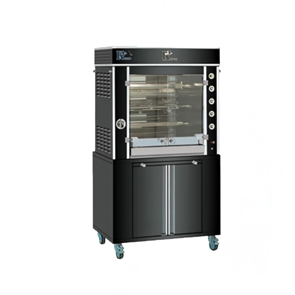 Rotisol USA GF975-2E-LUX Electric 3 Spit Commercial Rotisserie w/ 6 Bird Capacity, 208-230v/3ph