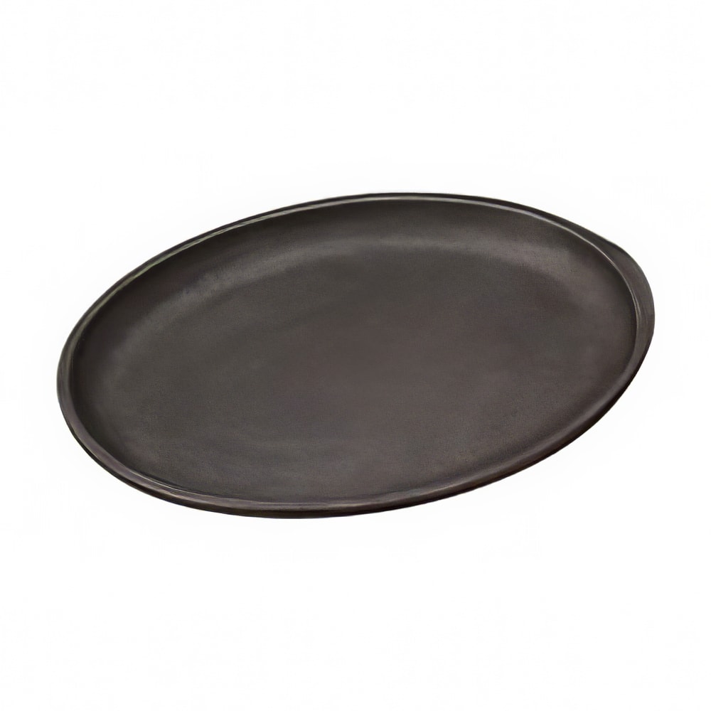 Service Ideas Cast Iron Oval Skillet, 10 x 7 1/2" (SK10CI)