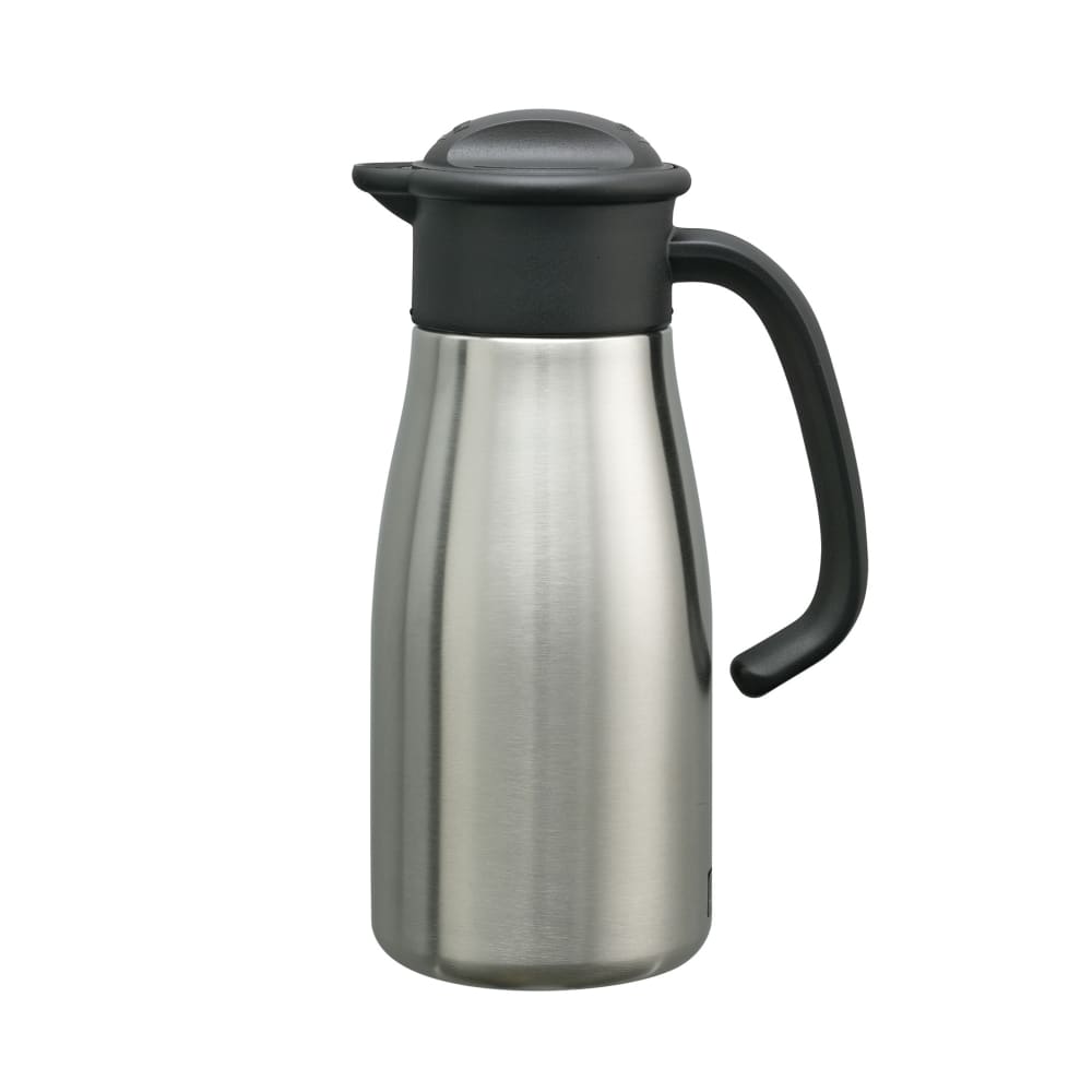 Service Ideas 7/10 liter Vacuum Carafe w/ Twist Top & Stainless Liner - Brushed Stainless (700NK-N)