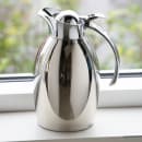 Service Ideas 1 liter Carafe w/ Vacuum Insulation, Brushed Stainless Finish (NIC10BS) thumbnail 2