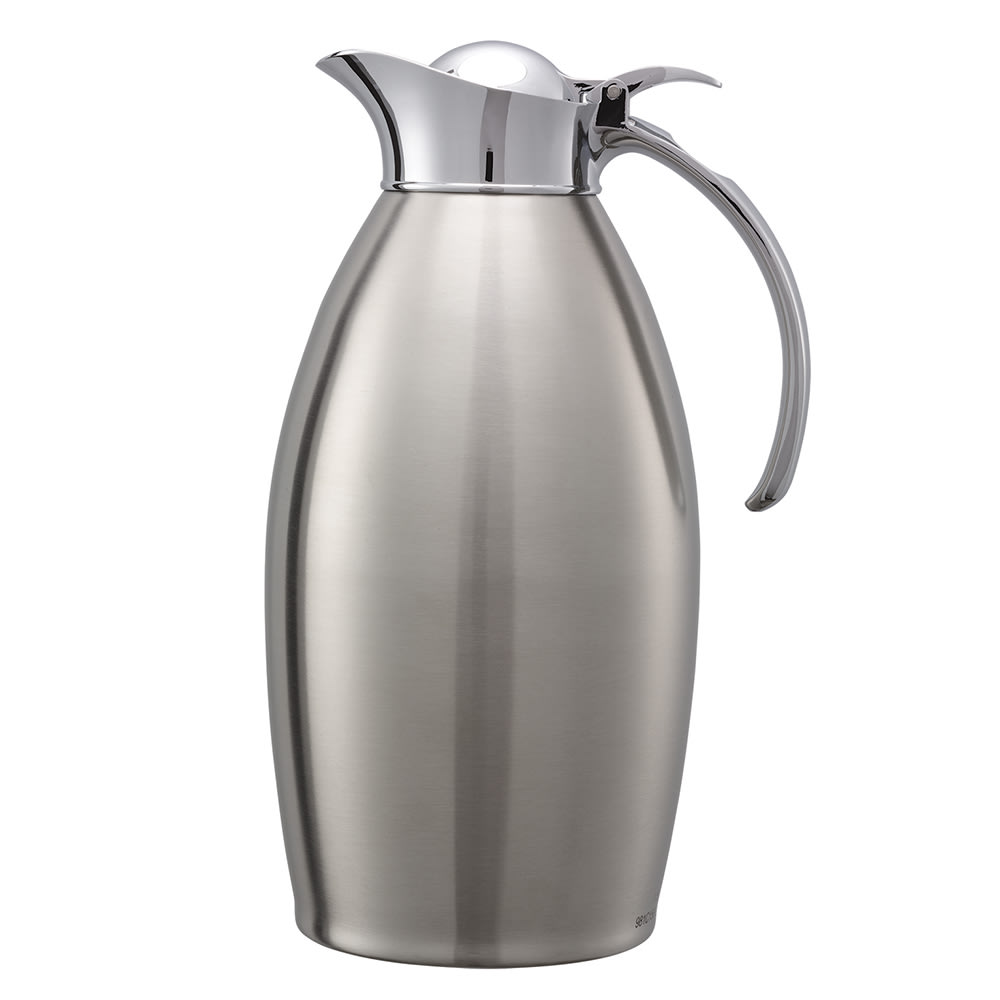 Service Ideas 1 1/2 liter Carafe w/ Vacuum Insulation, Brushed Stainless Finish (NIC15BS)
