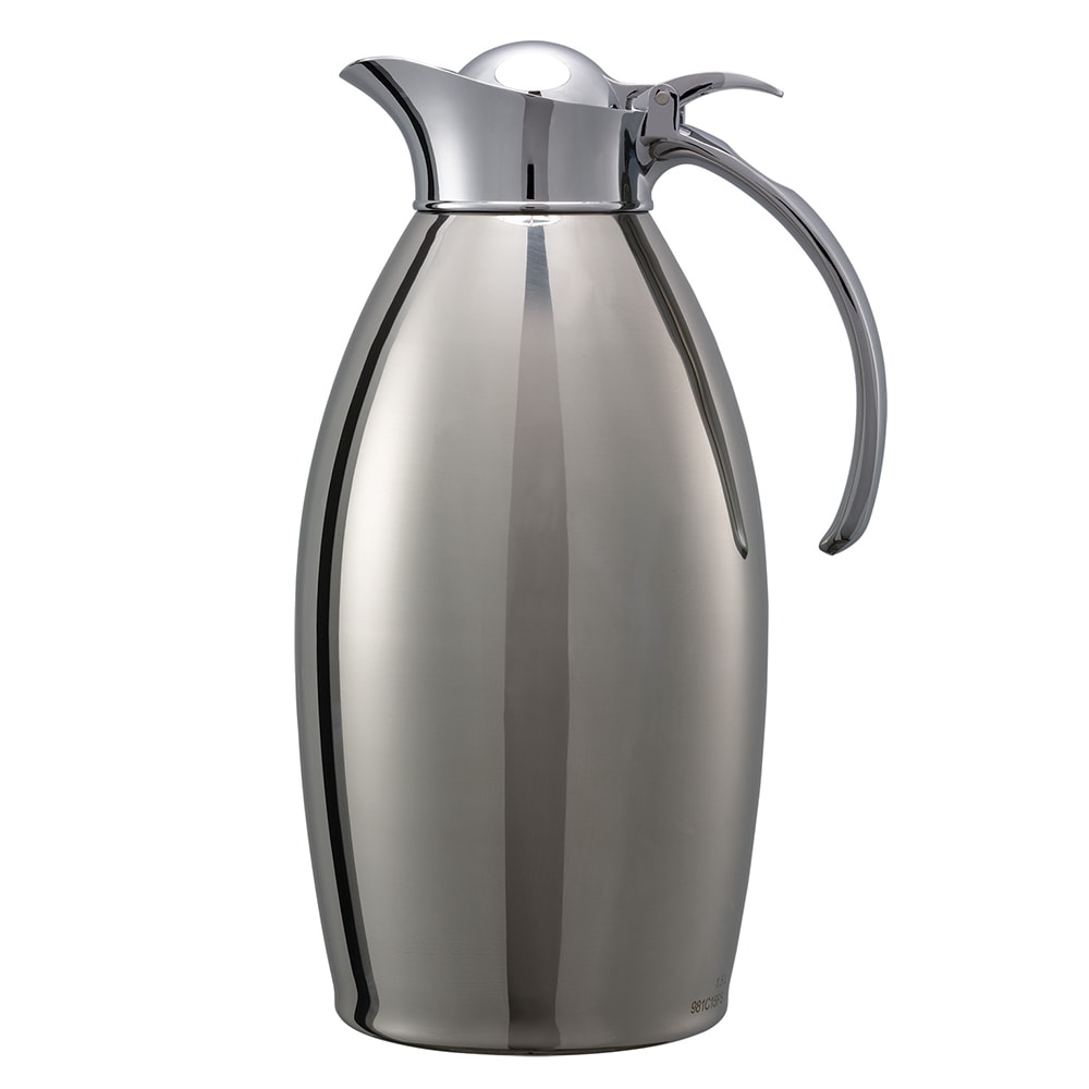 Service Ideas 1 1/2 liter Carafe w/ Vacuum Insulation, Polished Stainless Finish (NIC15PS)