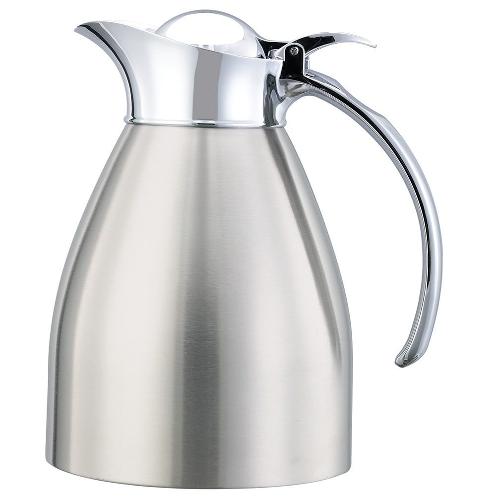 Service Ideas 3/5 liter Carafe w/ Vacuum Insulation, Brushed Stainless Finish (MAR06BS)