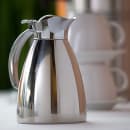 Service Ideas 1 liter Carafe w/ Vacuum Insulation, Brushed Stainless Finish (MAR10BS) thumbnail 2