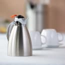 Service Ideas 1 liter Carafe w/ Vacuum Insulation, Stainless Steel, Brushed Finish (MAR10BSPB) thumbnail 2