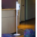 Service Ideas 27 oz Gel Soap and Hand Sanitizer Dispenser w/ Floor Stand - 53"H, White (ADISPWSTD) thumbnail 13