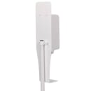 Service Ideas 27 oz Gel Soap and Hand Sanitizer Dispenser w/ Floor Stand - 53"H, White (ADISPWSTD) thumbnail 4