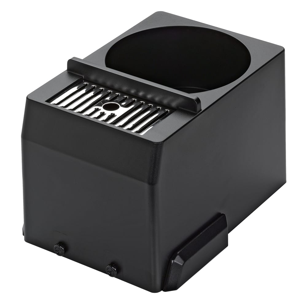 Service Ideas Modular Airpot Holder/Driptray - 12 1/4"W x 8 1/4"D x 8 3/4"H, Plastic, Black (APDT1HBL)