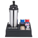 Service Ideas Airpot Serving Rack w/ 5 Compartments, Black (APLR15BL) thumbnail 3