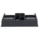 Service Ideas Airpot Serving Rack w/ 5 Compartments, Black (APLR25BL) thumbnail 2