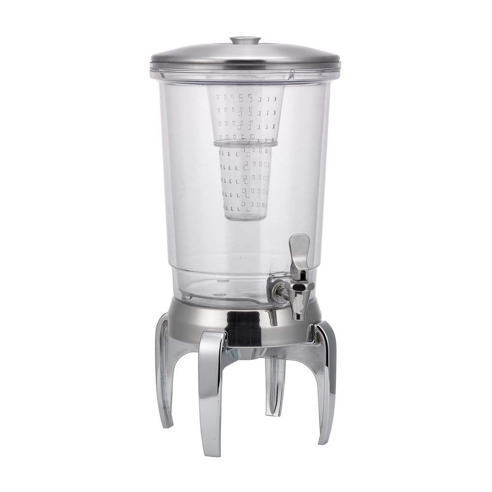 Service Ideas 3 gal Beverage Dispenser w/ Infuser - Tritan™ Container, Stainless Base (CBDDW3GMD)