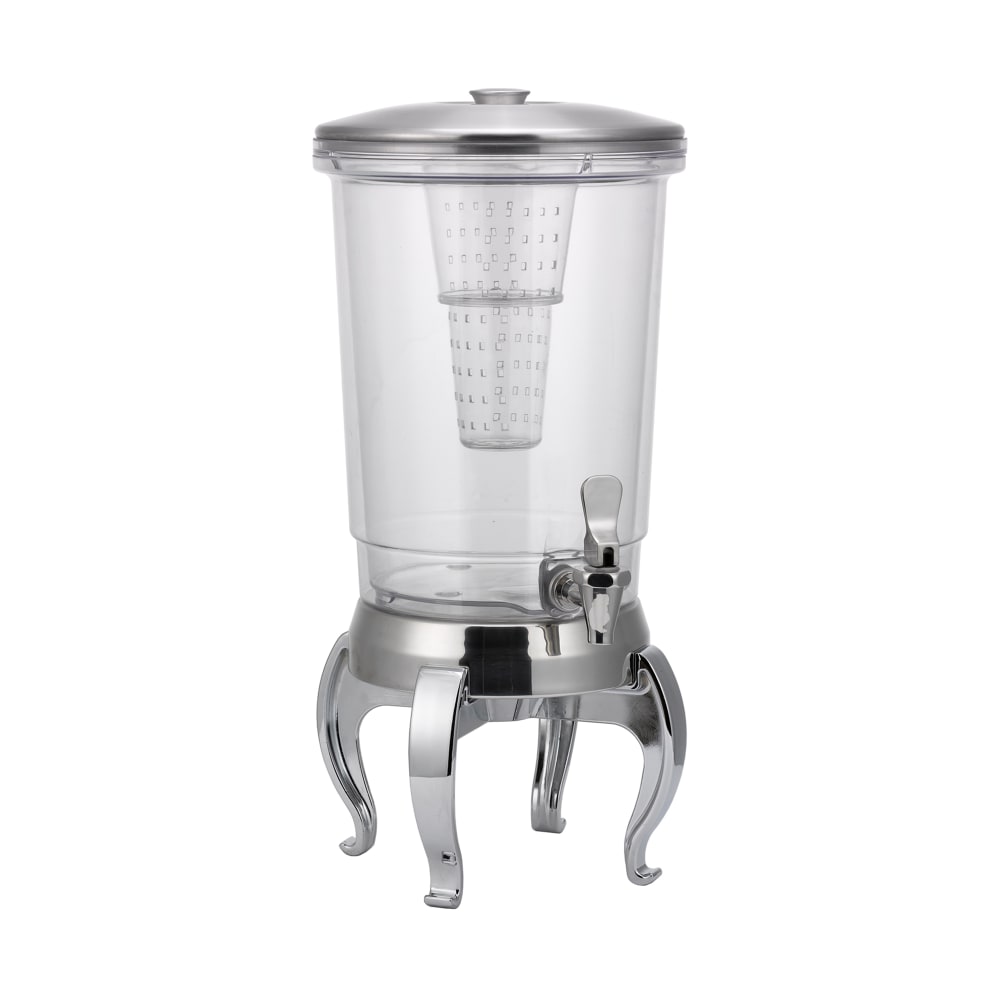 Service Ideas 3 gal Beverage Dispenser w/ Infuser - Tritan™ Container, Stainless Base (CBDDW3GRG)