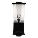 Service Ideas 3 gal Beverage Dispenser w/ Infuser & Ice Tube - Black Base (CBDP3BLK) thumbnail 2