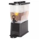 Service Ideas 3 gal Beverage Dispenser w/ Infuser & Ice Tube - Black Base (CBDP3BLK) thumbnail 3