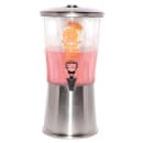 Service Ideas 3 gal Beverage Dispenser w/ Infuser - Plastic Container, Stainless Base (CBDRT3BSSS) thumbnail 2