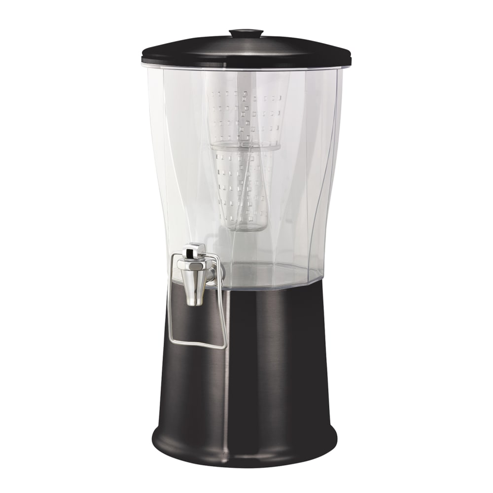 Service Ideas 3 gal Beverage Dispenser w/ Infuser - Tritan Container, Stainless Base (CBDRT3BXSSHF)