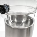 Service Ideas 3 gal Beverage Dispenser w/ Infuser & Ice Tube - Stainless Base (CBDRT3SS) thumbnail 6