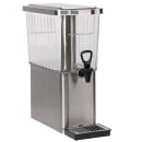 Service Ideas 3 gal Beverage Dispenser w/ Infuser & Ice Tube - Stainless Base (CBDT3SS) thumbnail 3