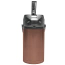 Service Ideas 3 Liter Lever Action Airpot - Stainless Steel Liner, Rose Gold (CTAL30BLRG) thumbnail 2
