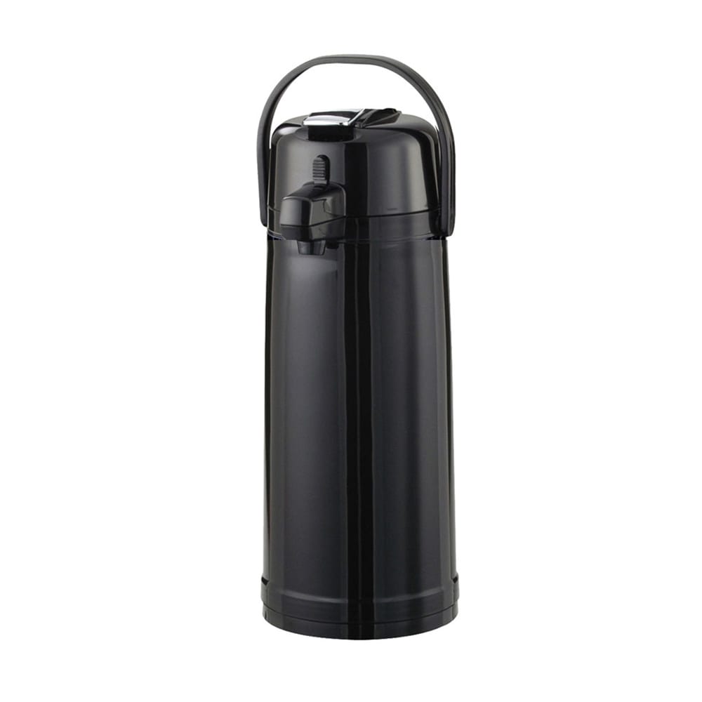 Service Ideas 2 1/5 Liter Lever Action Airpot, Glass Liner, Black (ECAL22PBLK)