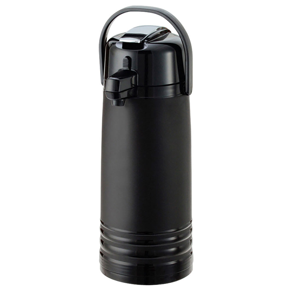 Service Ideas 2 2/5 Liter Lever Action Airpot, Stainless Steel Liner, Matte Black (ECALS22PBLMAT)