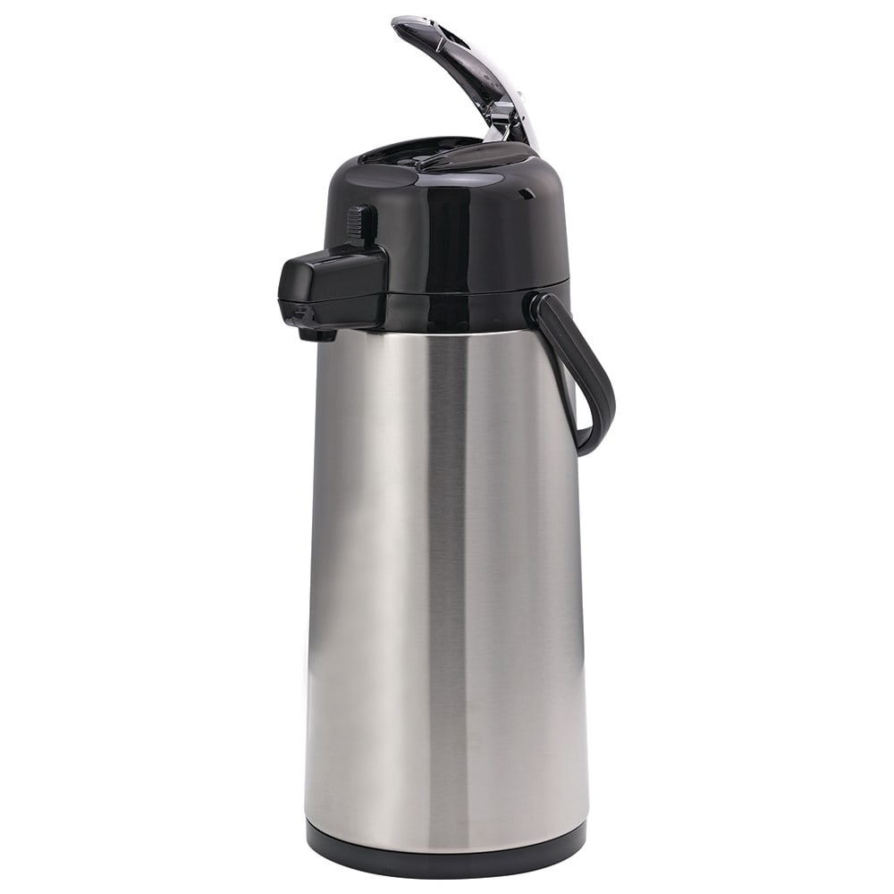Service Ideas 2 2/5 Liter Lever Action Airpot, Stainless Steel Liner (ECALS22SS)