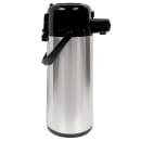 Service Ideas 2 2/5 Liter Push Button Airpot, Stainless Steel Liner (ECAS22S) thumbnail 3