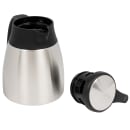 Service Ideas 20 oz Carafe w/ Push-Button Lid - Vacuum Insulated, Stainless (FCC06SS) thumbnail 2