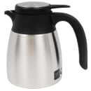 Service Ideas 20 oz Carafe w/ Push-Button Lid - Vacuum Insulated, Stainless (FCC06SS) thumbnail 3