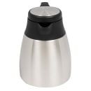 Service Ideas 20 oz Carafe w/ Push-Button Lid - Vacuum Insulated, Stainless (FCC06SS) thumbnail 4