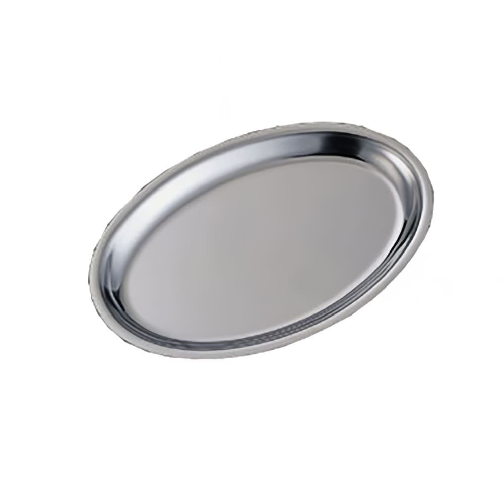 Service Ideas Oval Platter Insert For Model RO117 & FP1, Stackable, Aluminum (FP1/RO117AL)