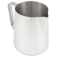 Service Ideas 1 qt Creamer - Brushed Stainless Steel, Silver (FROTH326) thumbnail 5