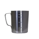 Service Ideas 1 29/50 qt Creamer - Brushed Stainless Steel, Silver (FROTH506) thumbnail 3