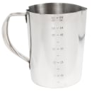 Service Ideas 2 qt Creamer - Brushed Stainless Steel, Silver (FROTH646) thumbnail 2