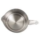 Service Ideas 2 qt Creamer - Brushed Stainless Steel, Silver (FROTH646) thumbnail 7