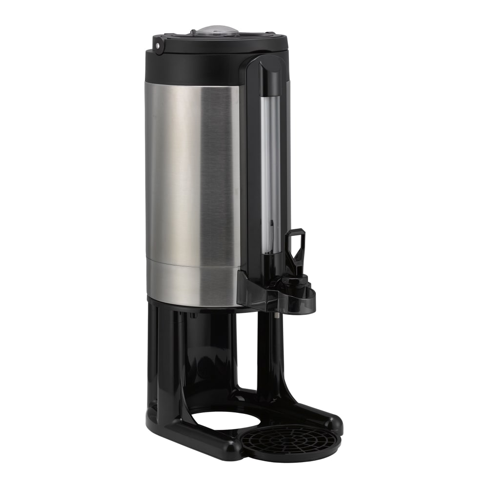 Service Ideas 2 Gallon Thermal Coffee Dispenser - Brushed Stainless/Black (GIU2GV3)