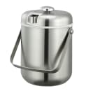 Service Ideas 1 3/5 qt Ice Bucket - Stainless Steel, Brushed Finish (IBT15BS) thumbnail 2