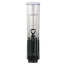 Service Ideas 3 1/2 gal Tea Dispenser w/ Infuser - Plastic Container, Black Plastic Base (ITSLC35GBLINF) thumbnail 2