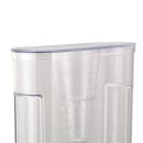 Service Ideas 3 1/2 gal Tea Dispenser w/ Infuser - Plastic Container, Black Plastic Base (ITSLC35GBLINF) thumbnail 3
