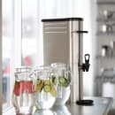 Service Ideas 5-Gal Tea Dispenser w/ Ergonomic Handles, Slim, Stainless (ITSLS5GPL) thumbnail 2