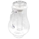 Service Ideas 101 2/5 oz Plastic Pitcher w/ Ice Tube, Clear (MWP30SB) thumbnail 5