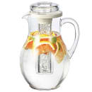 Service Ideas 101 2/5 oz Plastic Pitcher w/ Ice Tube, Clear (MWP30SB) thumbnail 8