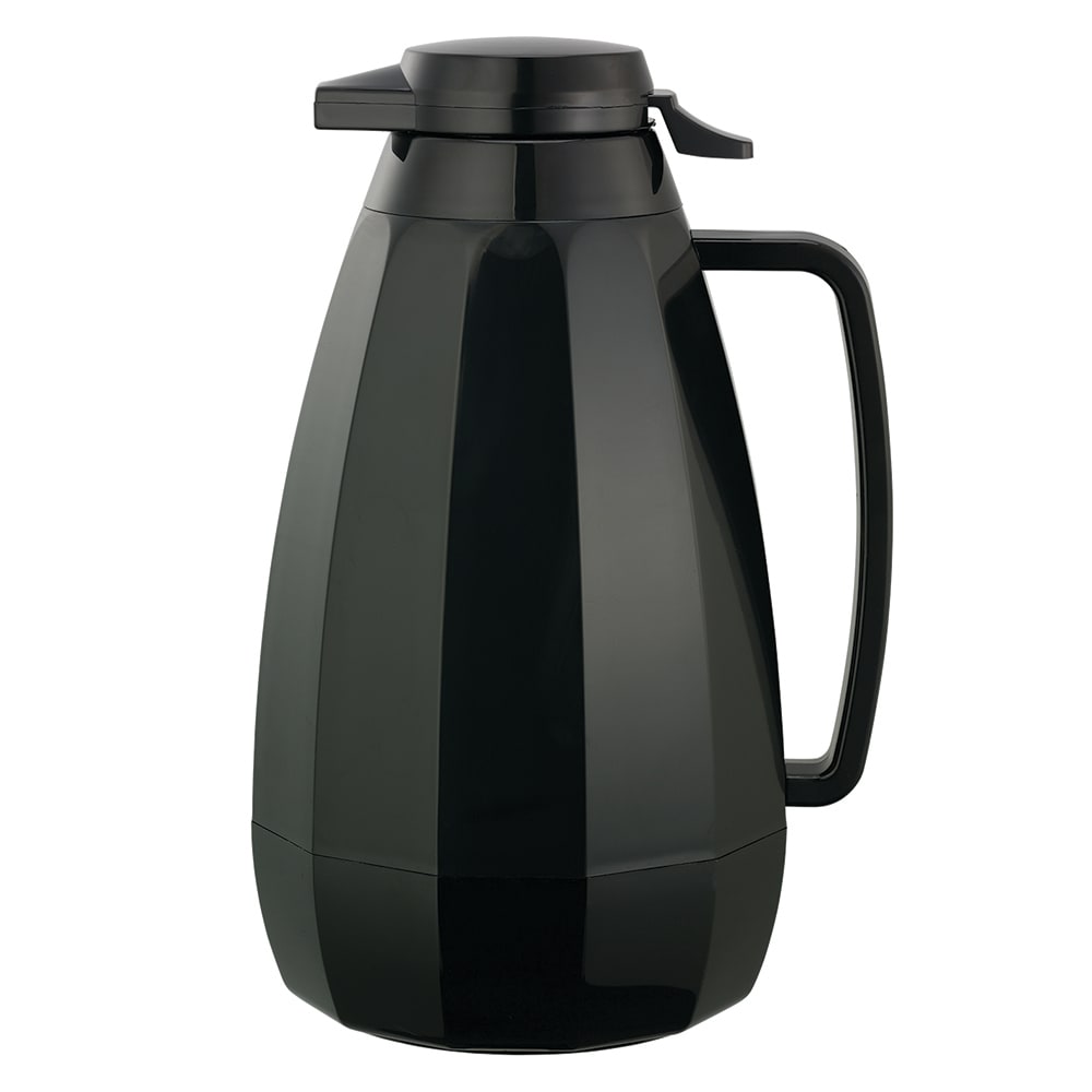 Service Ideas 2 liter Coffee Server w/ Push Button Lid, Black (NG421BL)