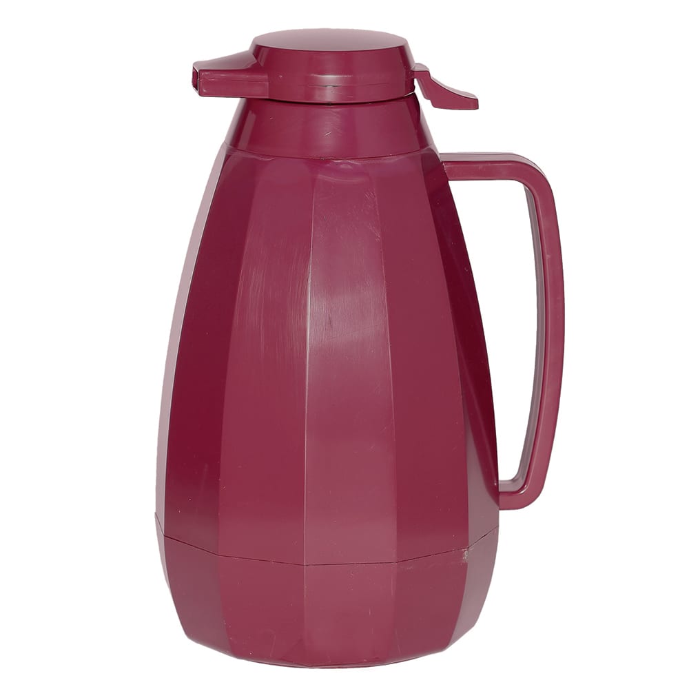 Service Ideas 2 liter Coffee Server w/ Push Button Lid, Burgundy (NG421BU)