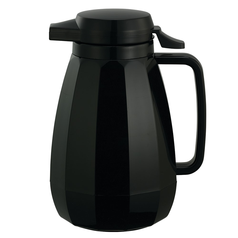 Service Ideas 3/5 liter Coffee Server w/ Push Button Lid, Black (NG501BL)